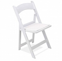 White Resin Chairs